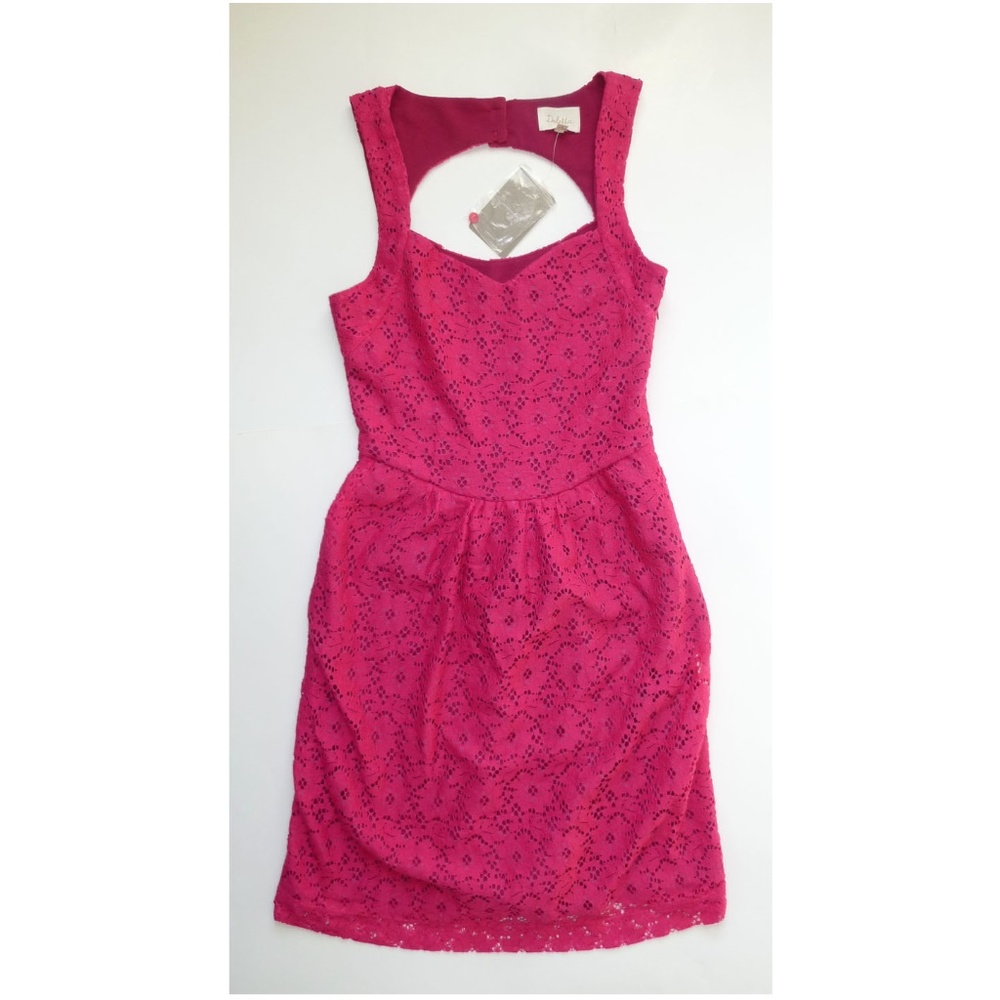 Anthro NWT Silverfield Sweetheart Dress by Deletta